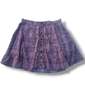 Urban Outfitters Millie Animal Print Mini Skirt